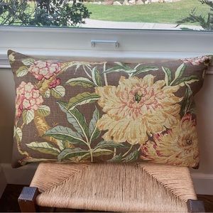 Custom Accent Pillow 27” X 16.5” (2 Available)